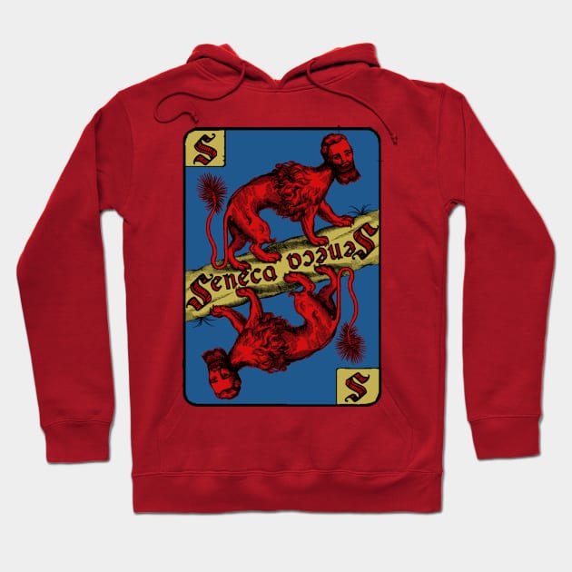 Beastly Seneca Card Hoodie by SenecaReads